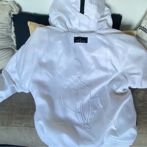 Baby phat white bomber jacket 2000s